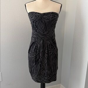 Billabong Elegant Black Strapless Dress